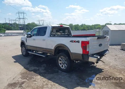 2017 Ford F-250 Lariat from USA, damaged, VIN 1FT7W2BT8HED03378